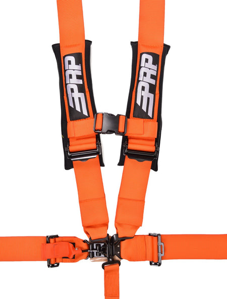 PRP Seats 5.3 SFI 5-Point 3" Harness Orange
