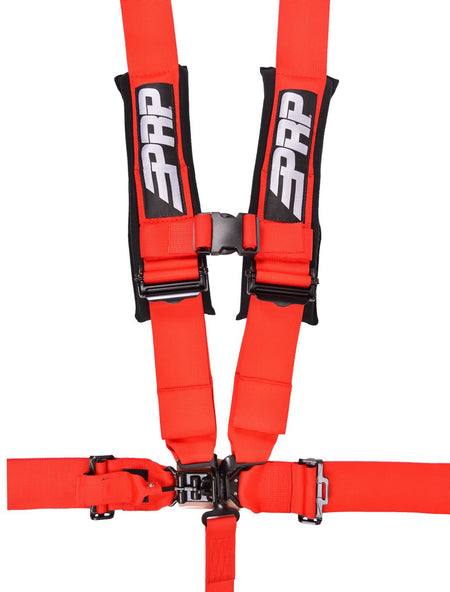 PRP Seats 5.3 SFI 5-Point 3" Harness Red