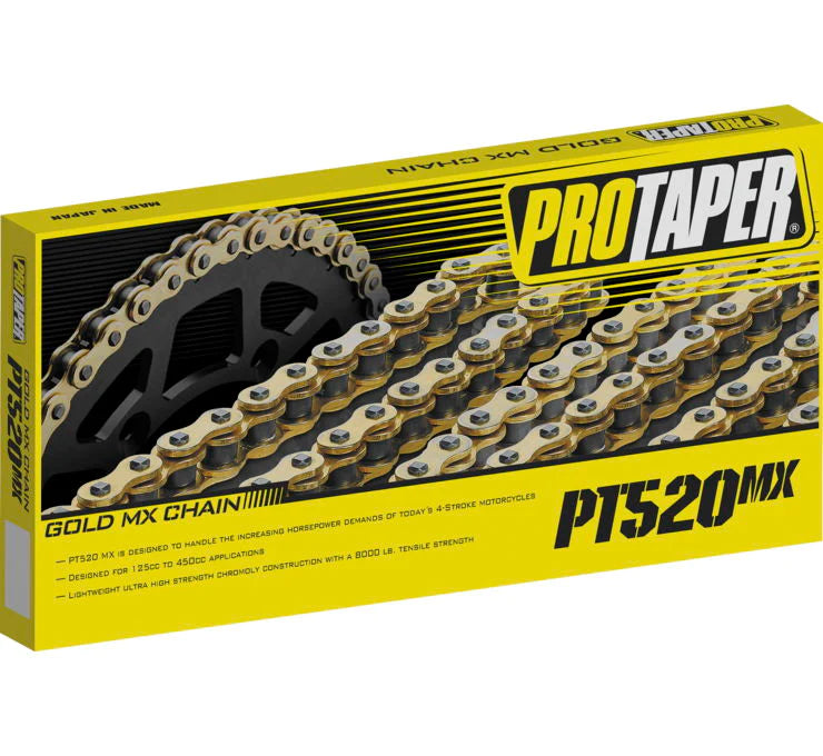 ProTaper PT520 MX Gold Series Chain - 120 Link 021708