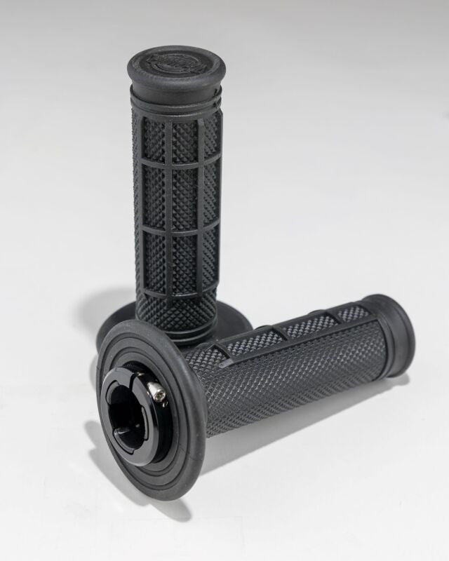 ProTaper Pro Series Clamp On Grips - Half Waffle Black