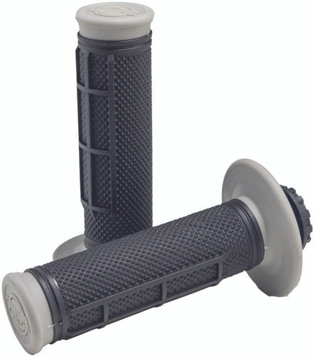 ProTaper Pro Series Clamp On Grips - Half Waffle Black Grey