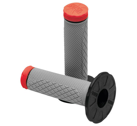ProTaper Tri-Density MX Grips - Full Diamond - Red