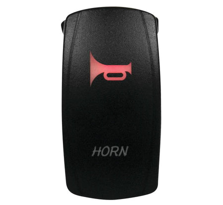 Red LED Horn Rocker Switch (On/Off)