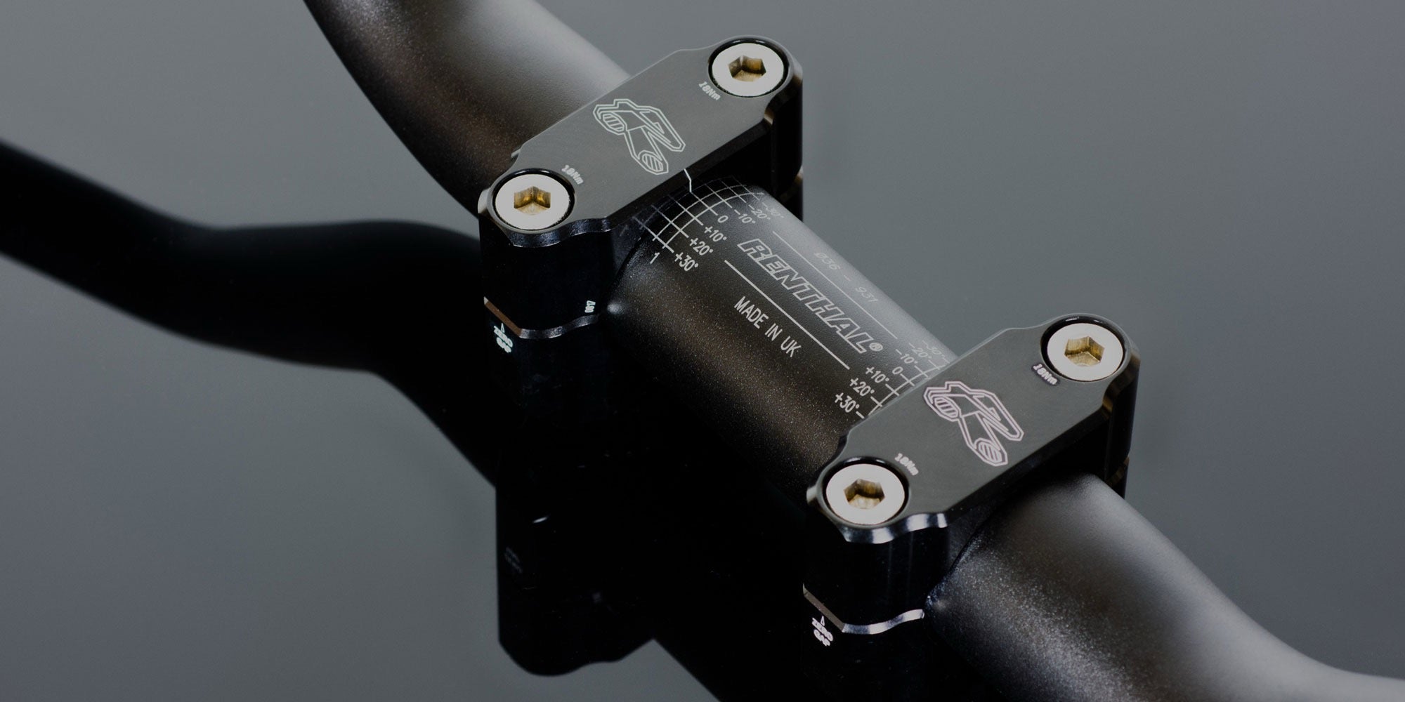 Renthal 36Tech Bar Mounts Top