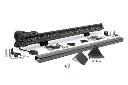 Rough Country - Can-Am Defender 30" Lower Mount LED Light Bar Kit Single Row