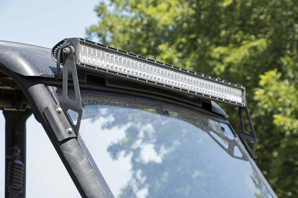 Rough Country - Can-Am Defender 50" Front LED Light Bar Kit Dual Row Feature Image