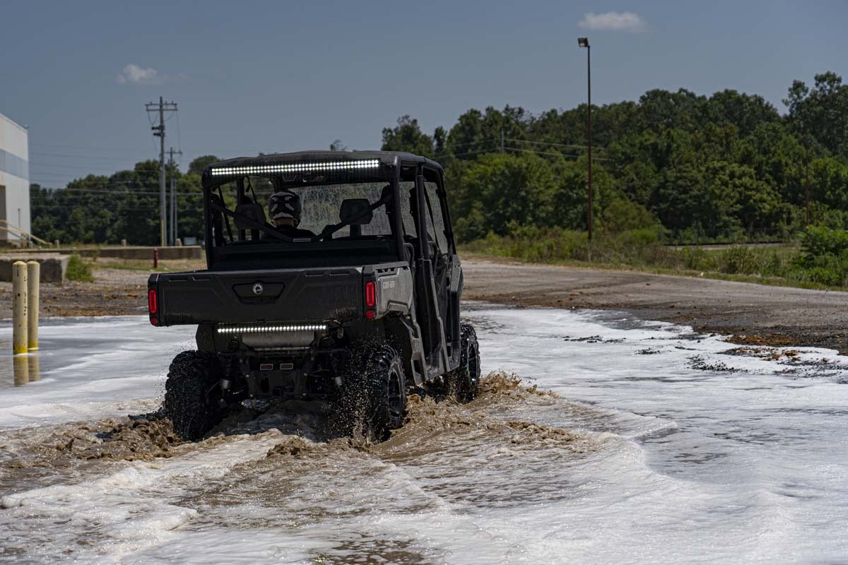 Rough Country - Can-Am Defender 50” Rear Cab Mount Light Bar outdoor Lifestyle
