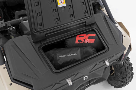 Rough Country - Can-Am Maverick X3 Rear Cargo Box Lid Open