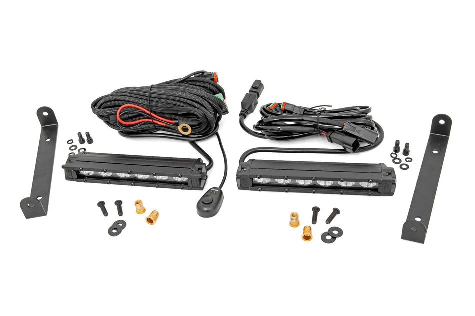 Rough Country 2017-2025 Can-Am Maverick X3 6" Tail Light LED Light Kit Included