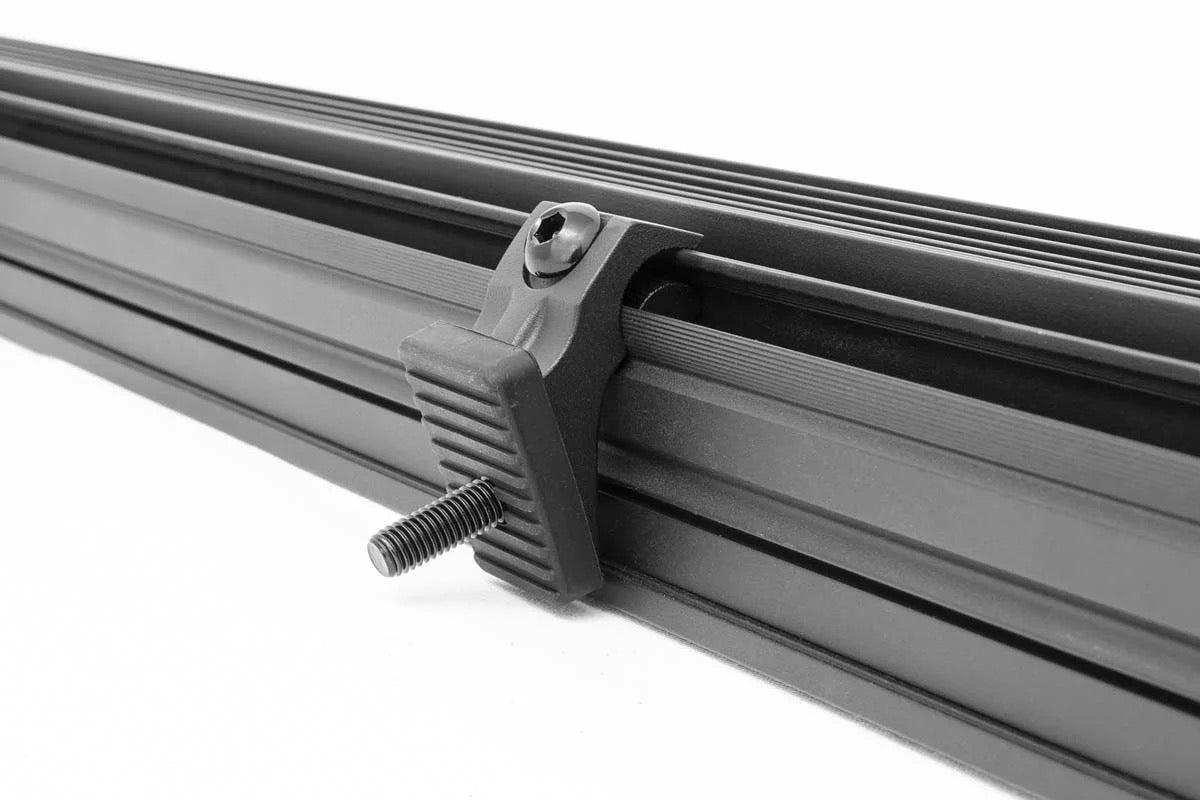 Rough Country 50" Black Series LED Dual Row Light Bar w/ Amber DRL Bracket