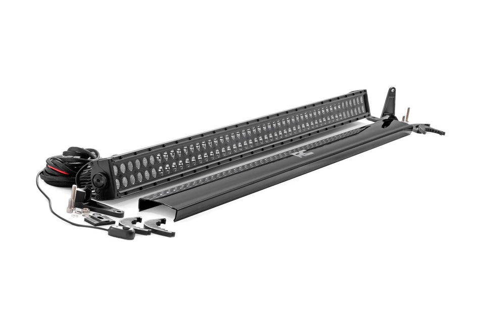 Rough Country 50" Black Series LED Light Bar Dual Row Straight