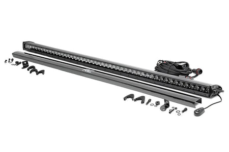 Rough Country 50" Black Series LED Light Bar Single Row Straight