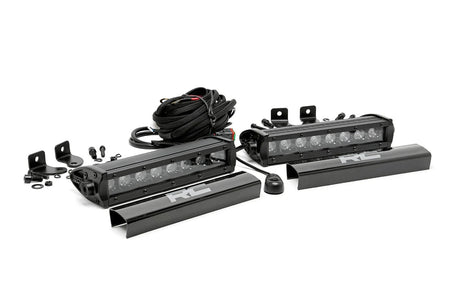 Rough Country 8" CREE LED Light Bar (Pair) - Black Series