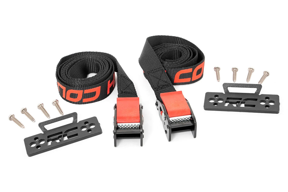Rough Country Cooler Tie-Down Strap Kit Pair