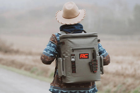 Rough Country Insulated Backpack Cooler - 24 Can Lifestyle