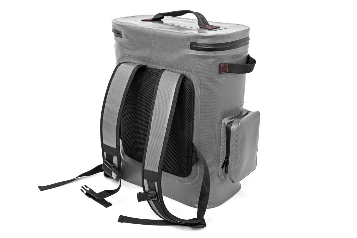 Rough Country Insulated Backpack Cooler - 24 Can Shoulder Straps