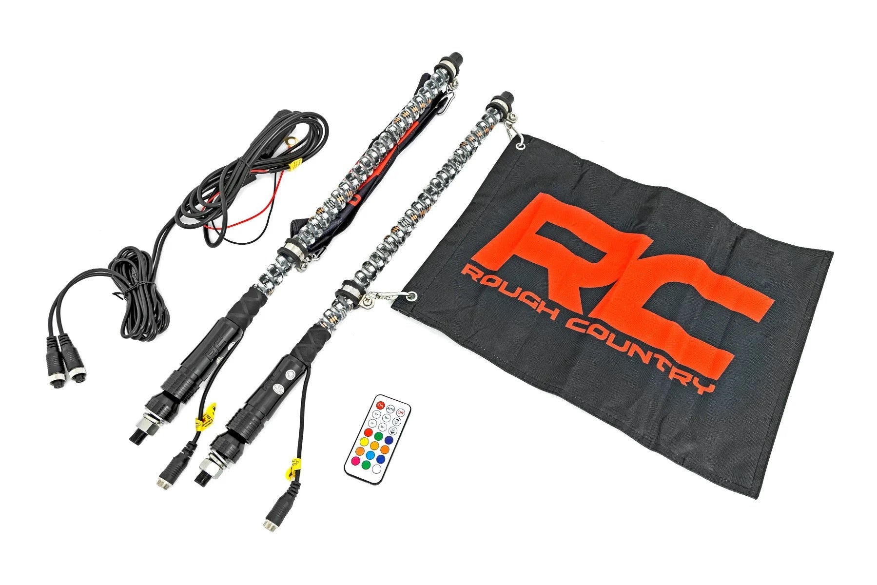 Rough Country LED Whip Light Kit - 2ft | Pair Included