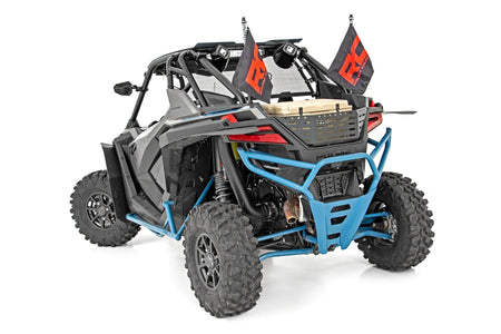 Rough Country LED Whip Light Kit - 2ft | Pair Mounted 3
