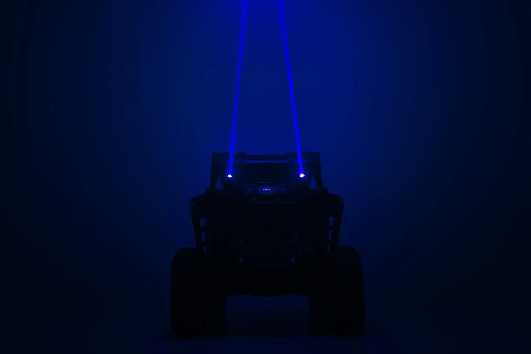 Rough Country Laser Whip Kit - 1200 Lumens | Pair Blue