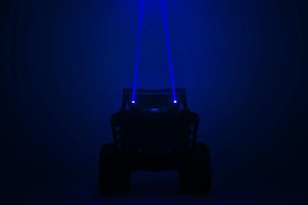 Rough Country Laser Whip Kit - 1200 Lumens | Pair Blue