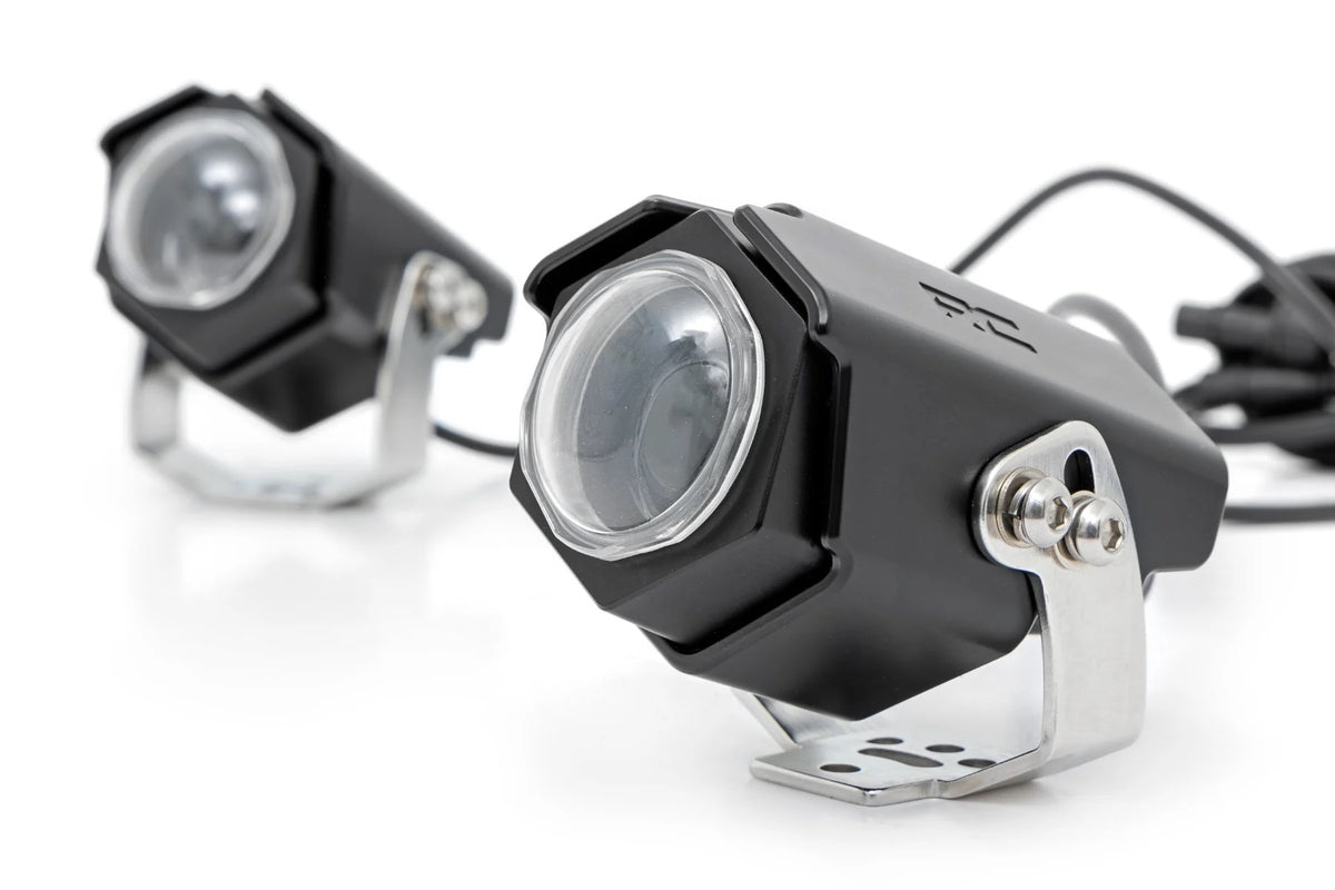 Rough Country Laser Whip Kit - 1200 Lumens | Pair Close Up
