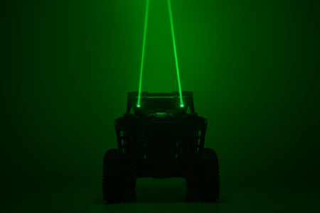 Rough Country Laser Whip Kit - 1200 Lumens | Pair Green
