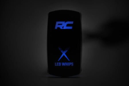 Rough Country Laser Whip Kit - 1200 Lumens | Pair LED Switch