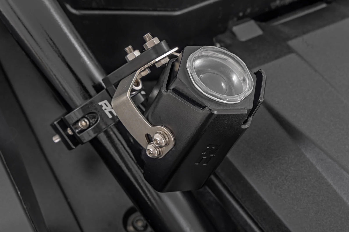 Rough Country Laser Whip Kit - 1200 Lumens | Pair Mounted Roll Cage
