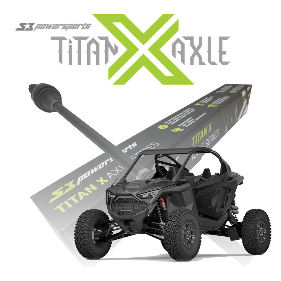 S3 Power Sports- Polaris RZR PRO R / R 4 Titan X Axles