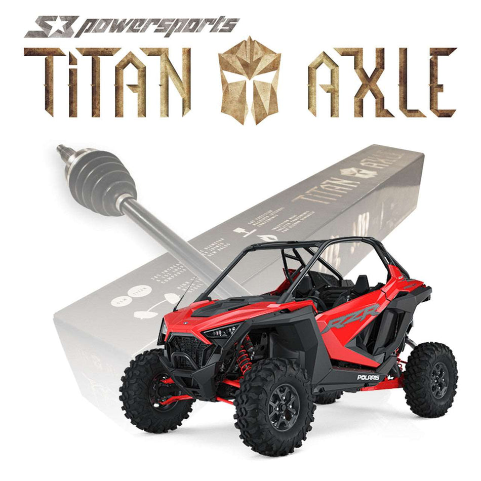 S3 Power Sports - Polaris RZR PRO XP / XP 4 Titan Axles