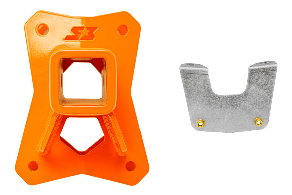 S3 Power Sports 2" Hitch Reciever Plate - Polaris RZR PRO R / R 4 Hardware