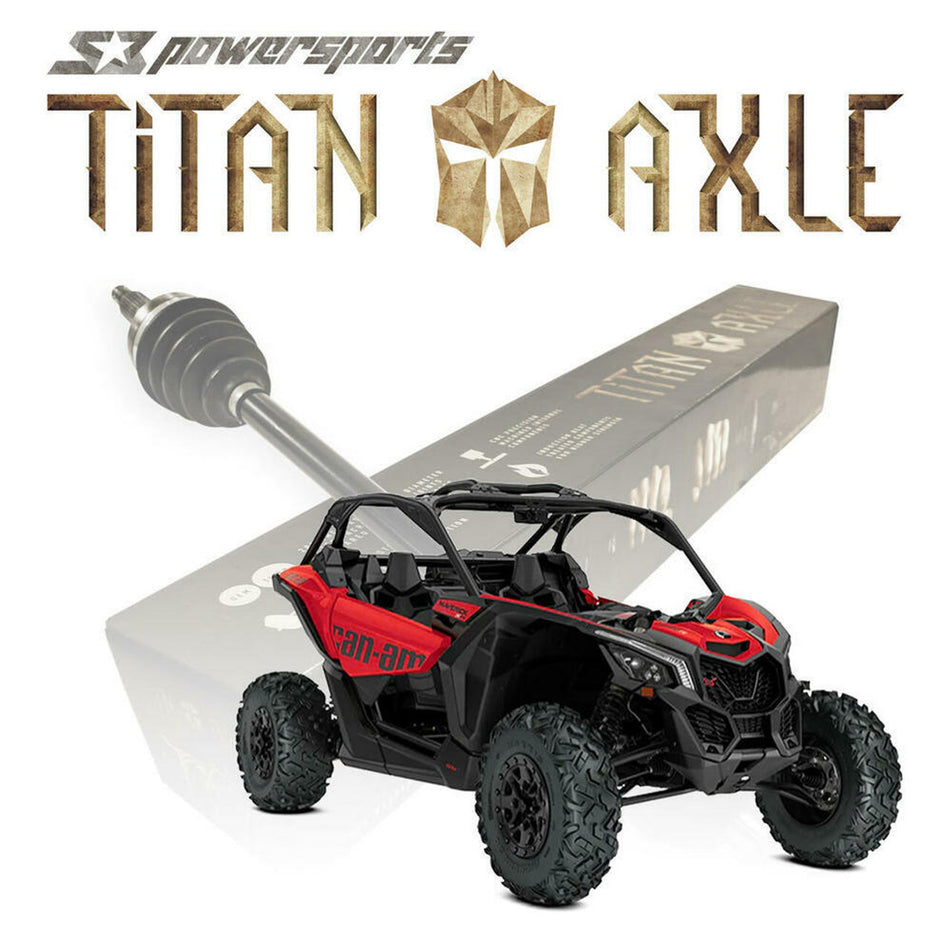 S3 Power Sports 64" Can-Am Maverick X3 Titan Axles