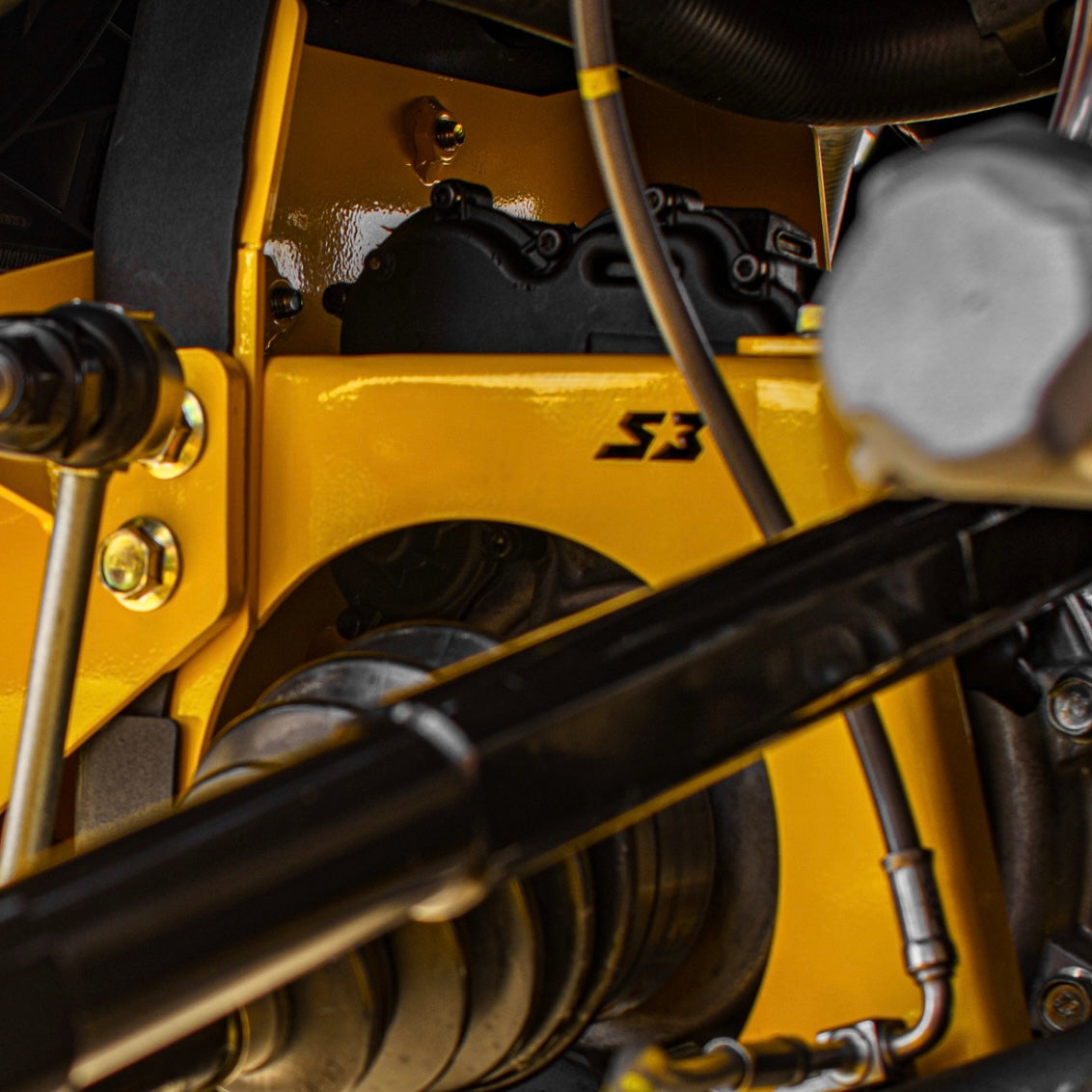 S3 Power Sports Can-Am Maverick R Front Gusset Kit Bolt In Design