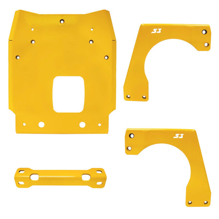 S3 Power Sports Can-Am Maverick R Front Gusset Kit Parts