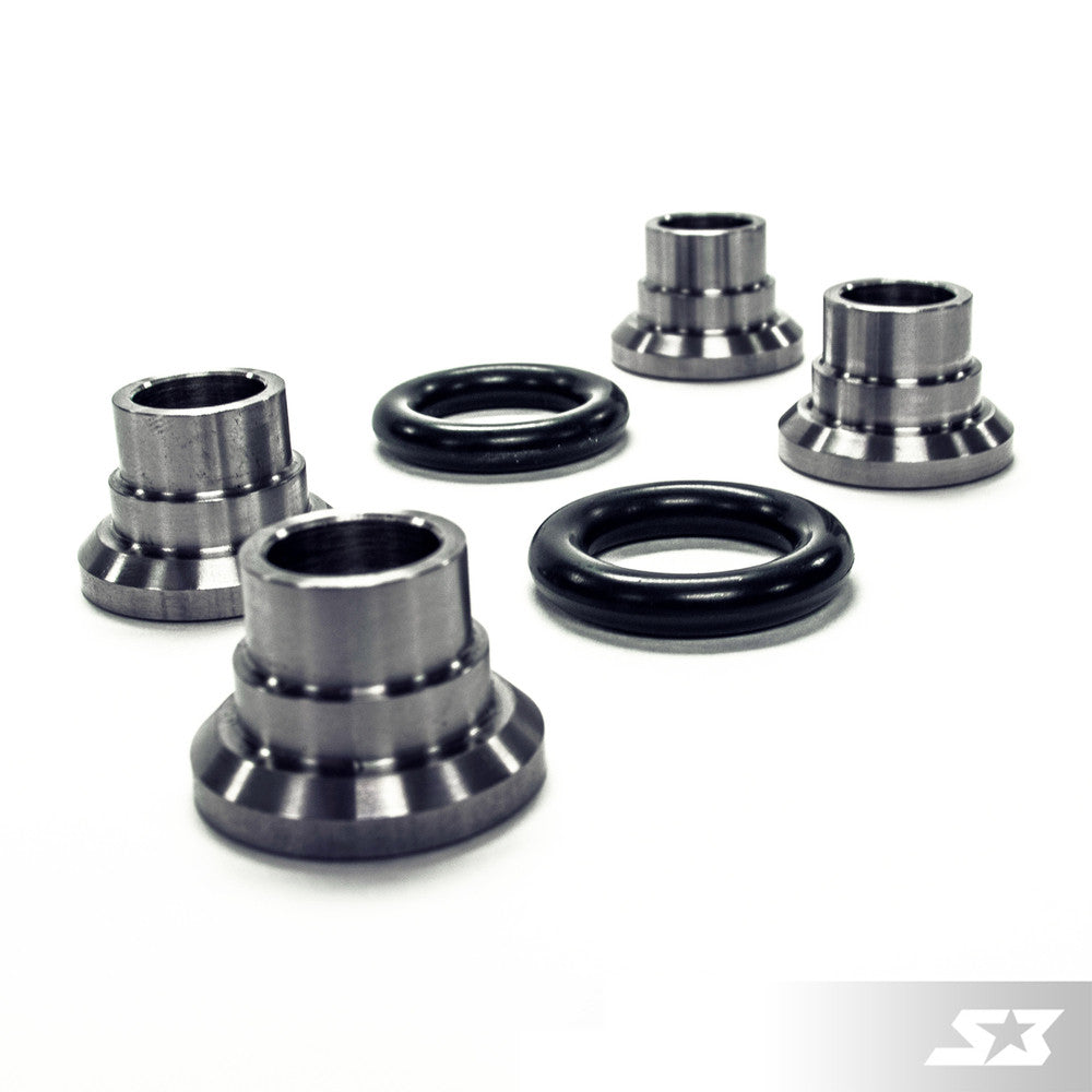 S3 Power Sports Can-Am Maverick X3 72" High Clearance Billet Radius Rods Bushings