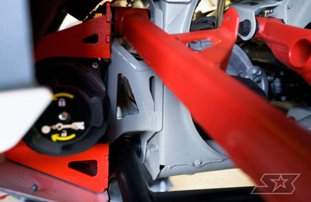 S3 Power Sports Can-Am Maverick X3 Front Gusset Kit Installed 3