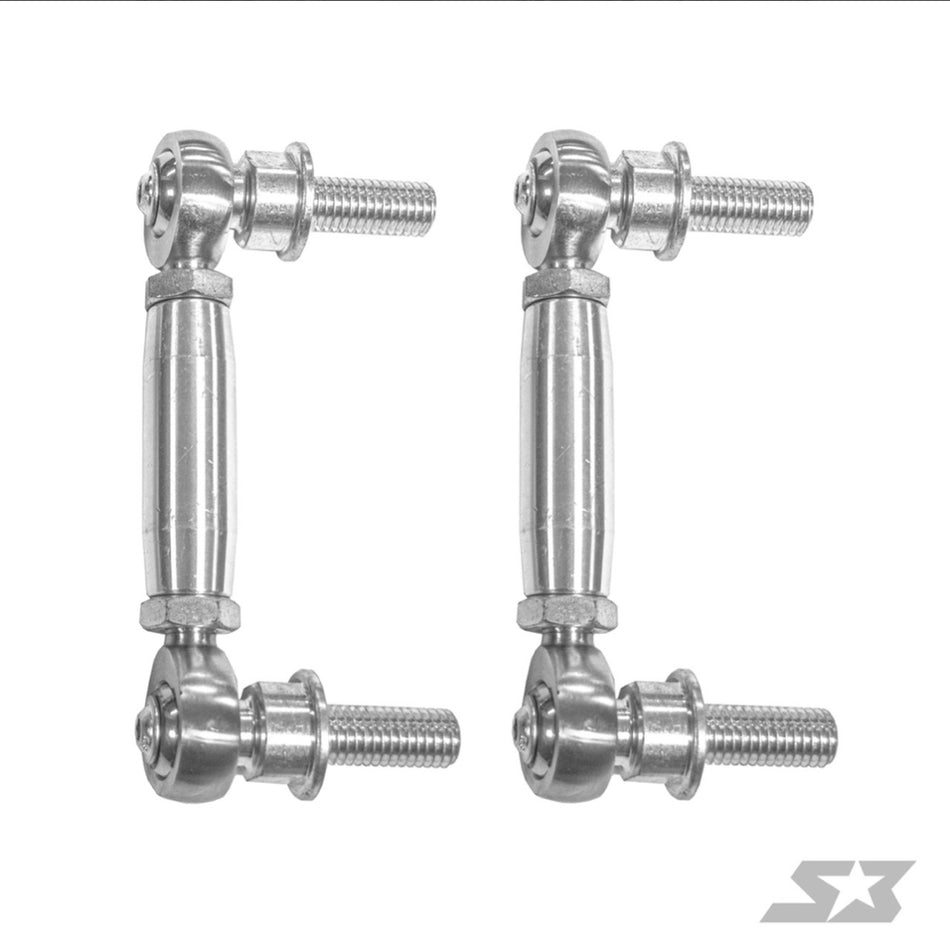 S3 Power Sports Can-Am Maverick X3 Front Sway Bar Links 2