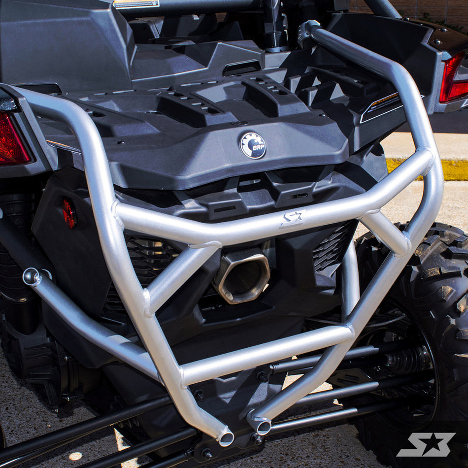 S3 Power Sports Can-Am Maverick X3 Rear Bumper Angle