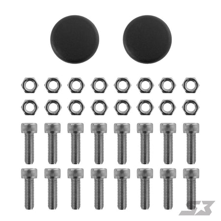 S3 Power Sports Polaris Pro R 4 Nerf Bars Hardware