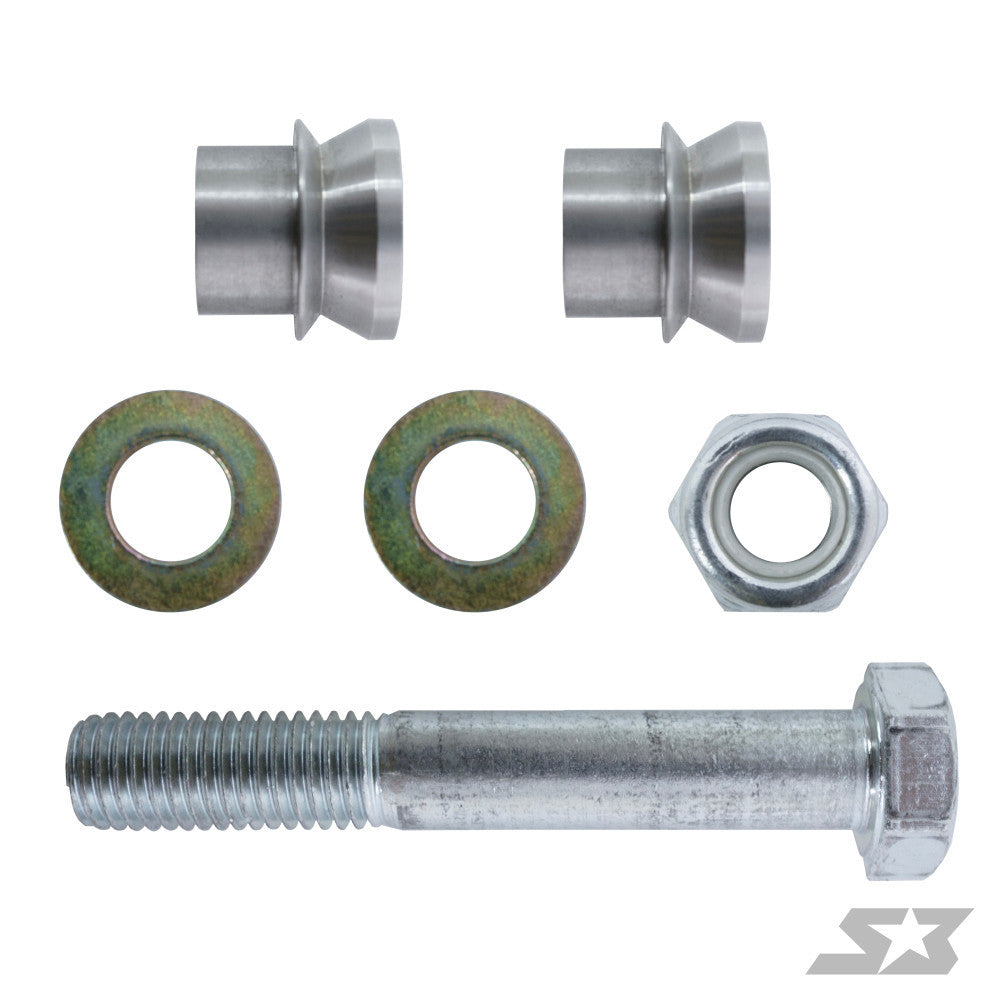 S3 Power Sports Polaris RZR PRO R Adjustable Toe Links Hardware