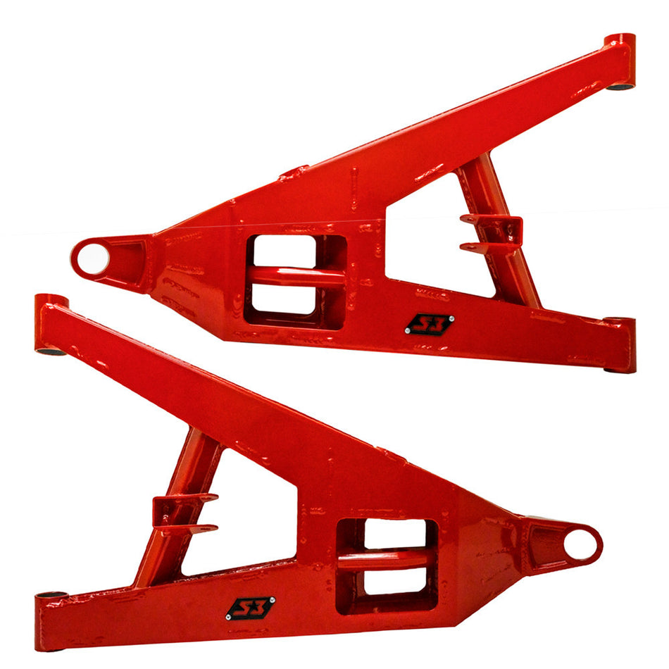 S3 Power Sports Polaris RZR PRO R / PRO S / Turbo R High Clearance Boxed Lower A-Arms Set