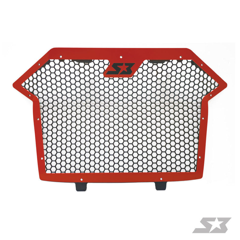 S3 Power Sports Polaris RZR PRO XP Mesh Grille Display Powder Coated