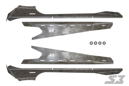S3 Power Sports Trailing Arm Weld-In Gusset Kit - Polaris RZR PRO R Plates
