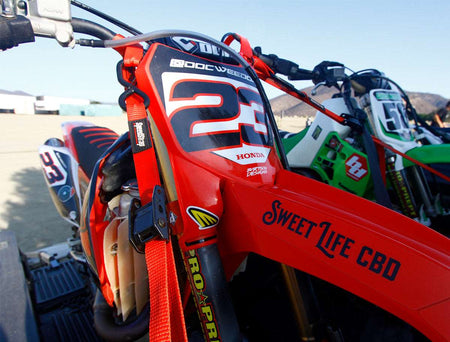 SpeedStrap Dirt Bike Tie-Down Kit Truckbed tie down
