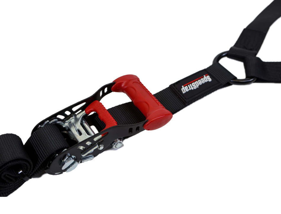 SpeedStrap UTV 1.5" 3-Point Spare Tire Tie-Down w/ Swivel Hooks Ratchet