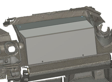 StayFlush - Can-Am Defender Custom Glove Box Console Drawing