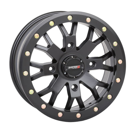 System 3 Off-Road SB-4 Beadlock Wheel | 4x137 Black