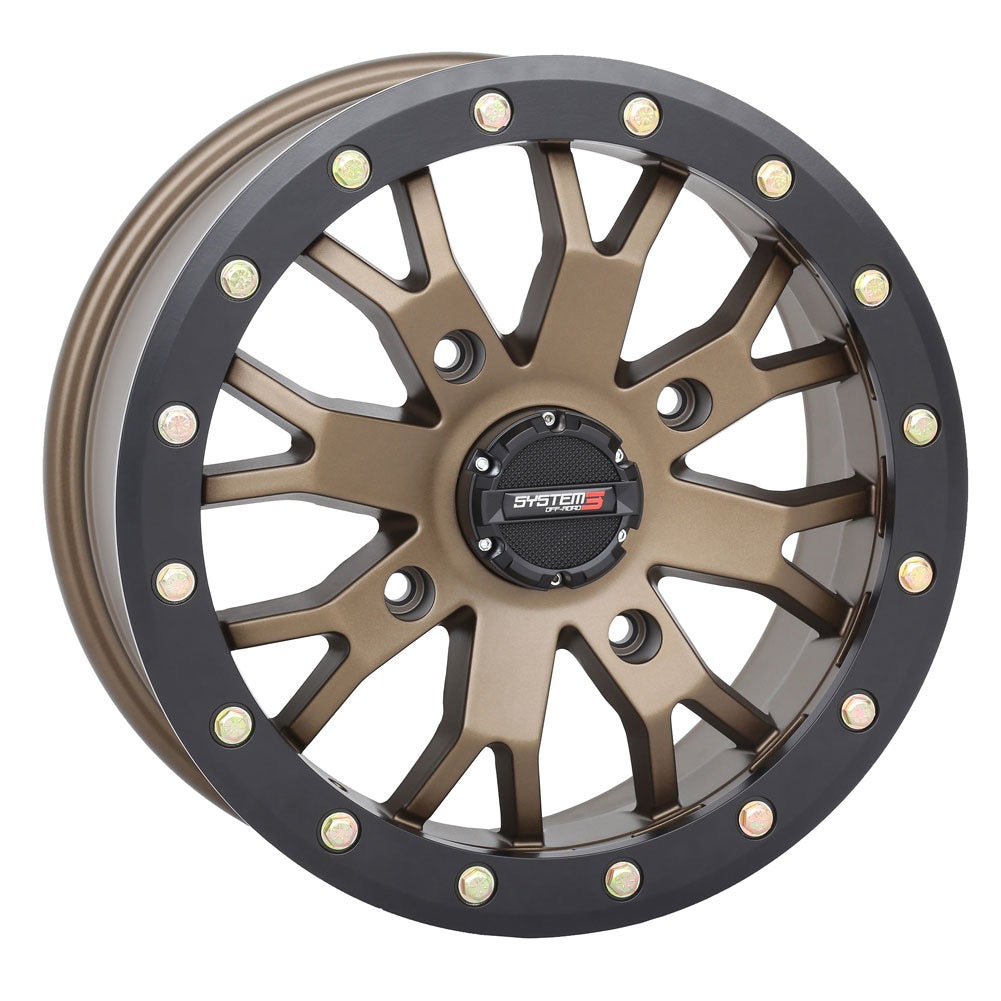 System 3 Off-Road SB-4 Beadlock Wheel | 4x137 Bronze
