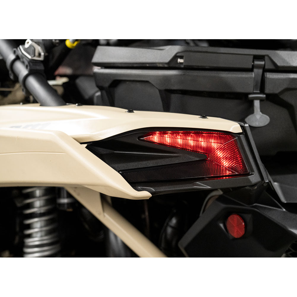 TUSK LED TINTED TAILLIGHTS ON