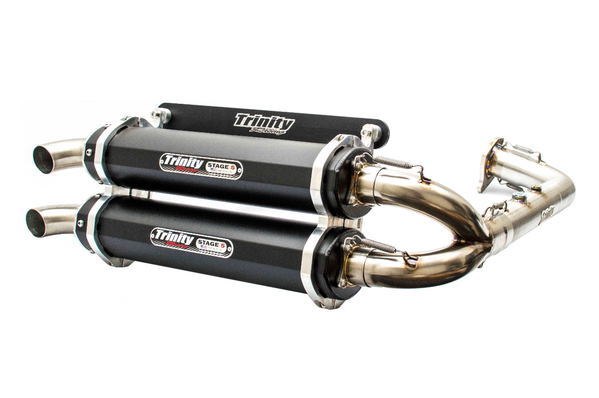Trinity Provost Racing Trinity Racing Full Exhaust - Polaris PRO S / PRO XP / Turbo R – Red ...